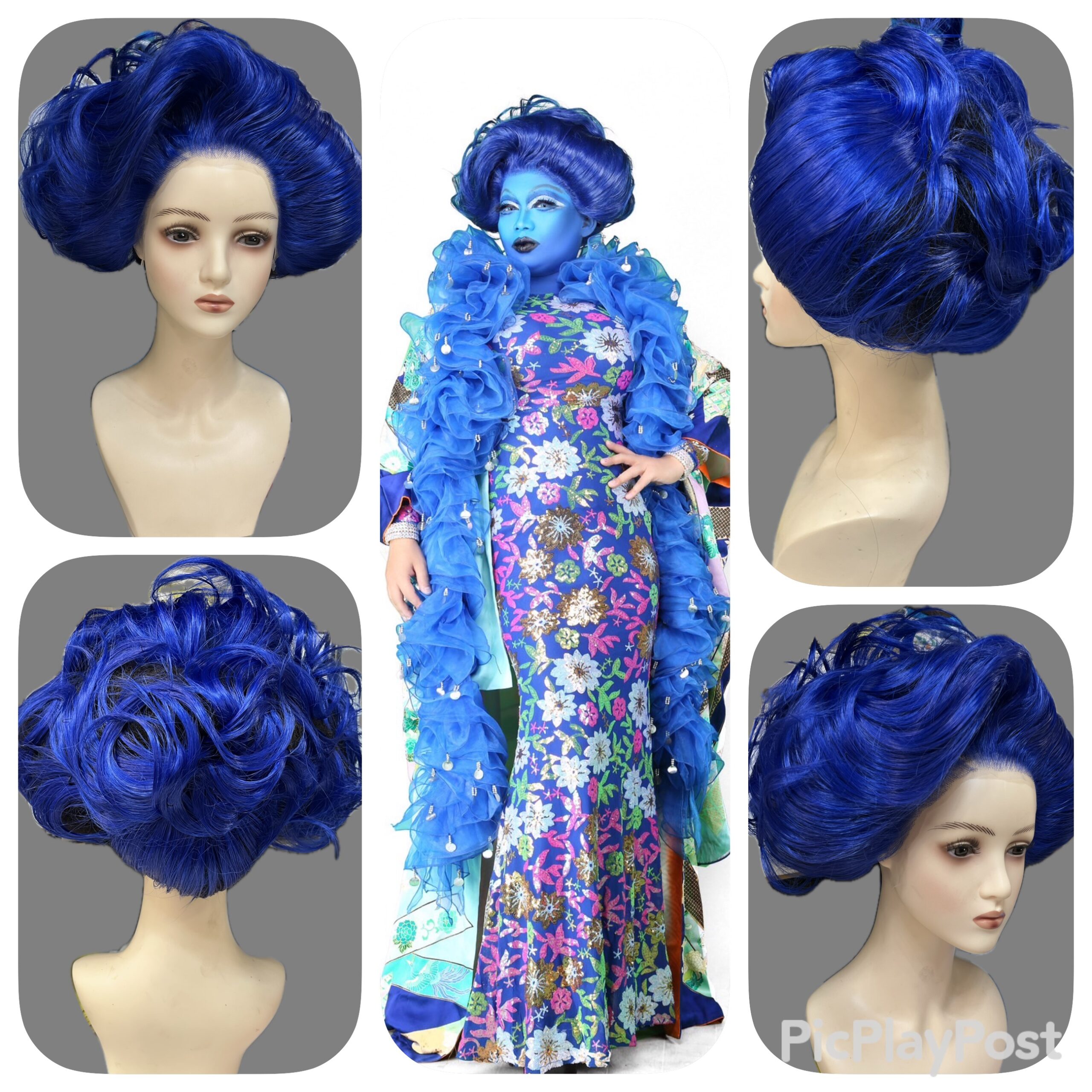 ドラァグクイーンさんステージ用ウィッグアレンジセット