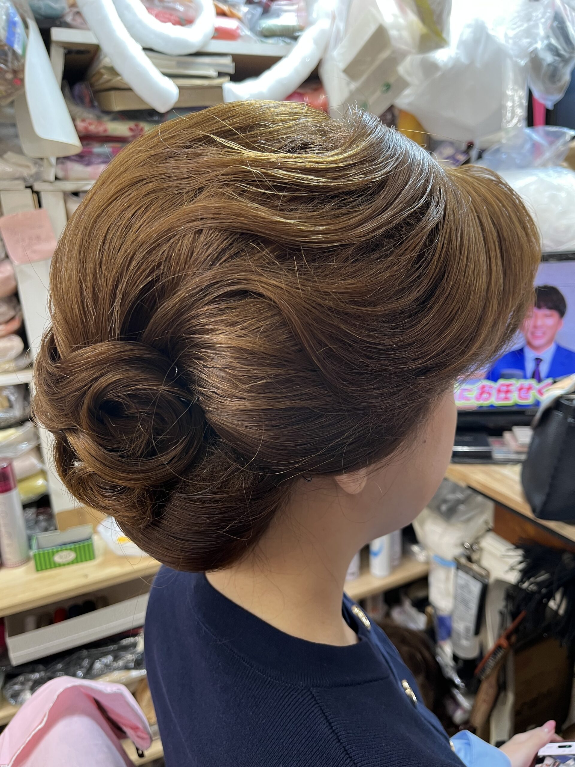 和髪ヘアセット